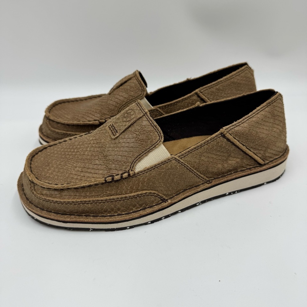 Ariat Men's Tan Slip-On Loafers